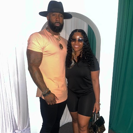 Donald Brumfield Jr and his wife Ashley Pickens.